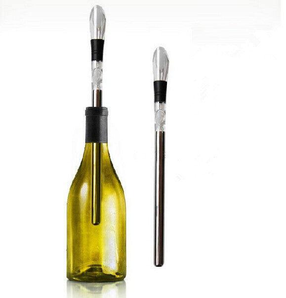 Nouveau refroidisseur à vin en acier inoxydable pour vin rouge, créateur de glaçons, congélation rapide