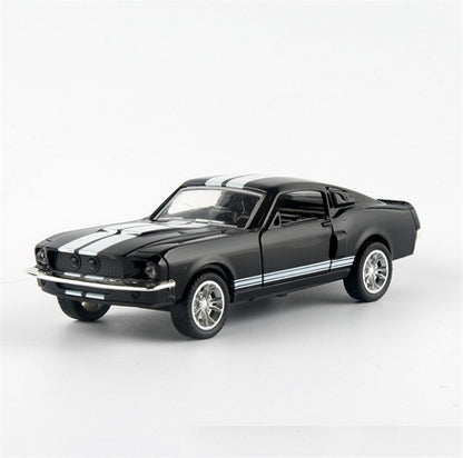 Mustang - Maquette de voiture en alliage avec poignée de porte