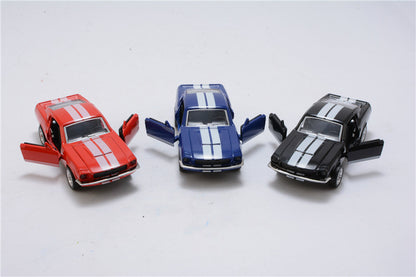 Mustang - Maquette de voiture en alliage avec poignée de porte