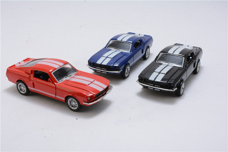 Mustang - Maquette de voiture en alliage avec poignée de porte