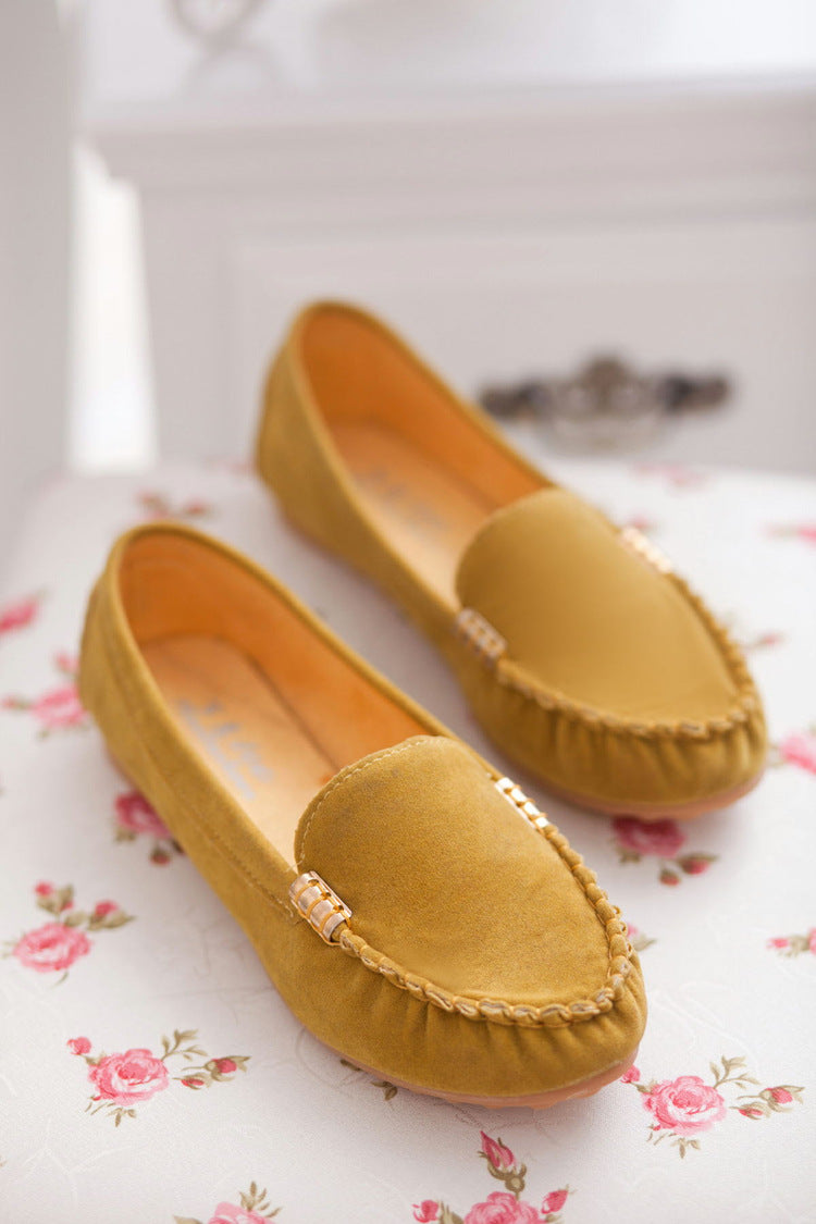 Zapatillas planas de primavera y verano para enfermeras embarazadas