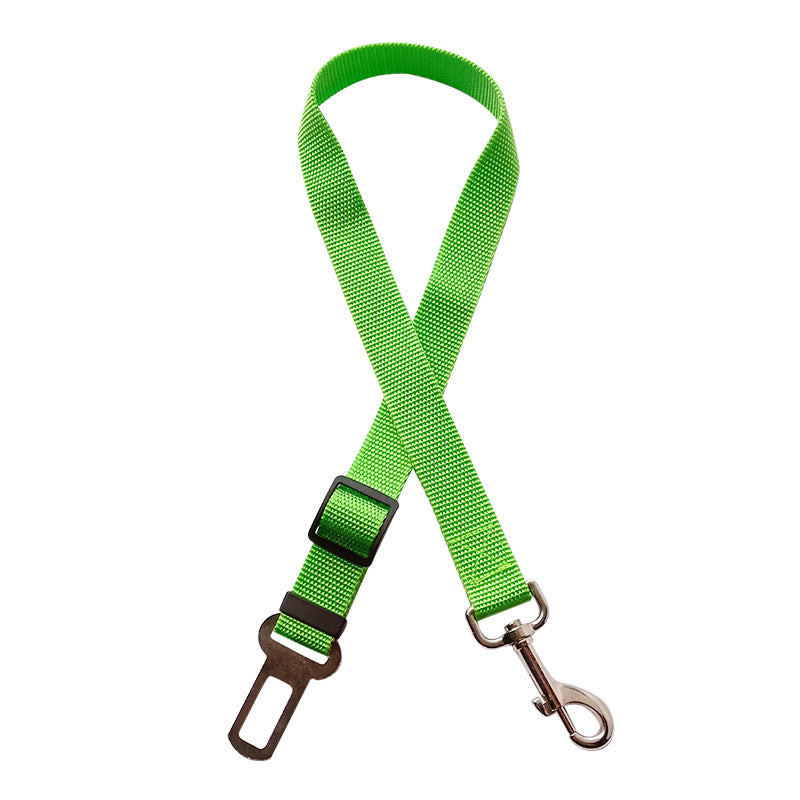 Cinturón de seguridad ajustable para perros y gatos, arnés de coche para mascotas, correa de seguridad, clip de palanca, arnés de tracción para perros, collares, accesorios para perros, productos para mascotas.