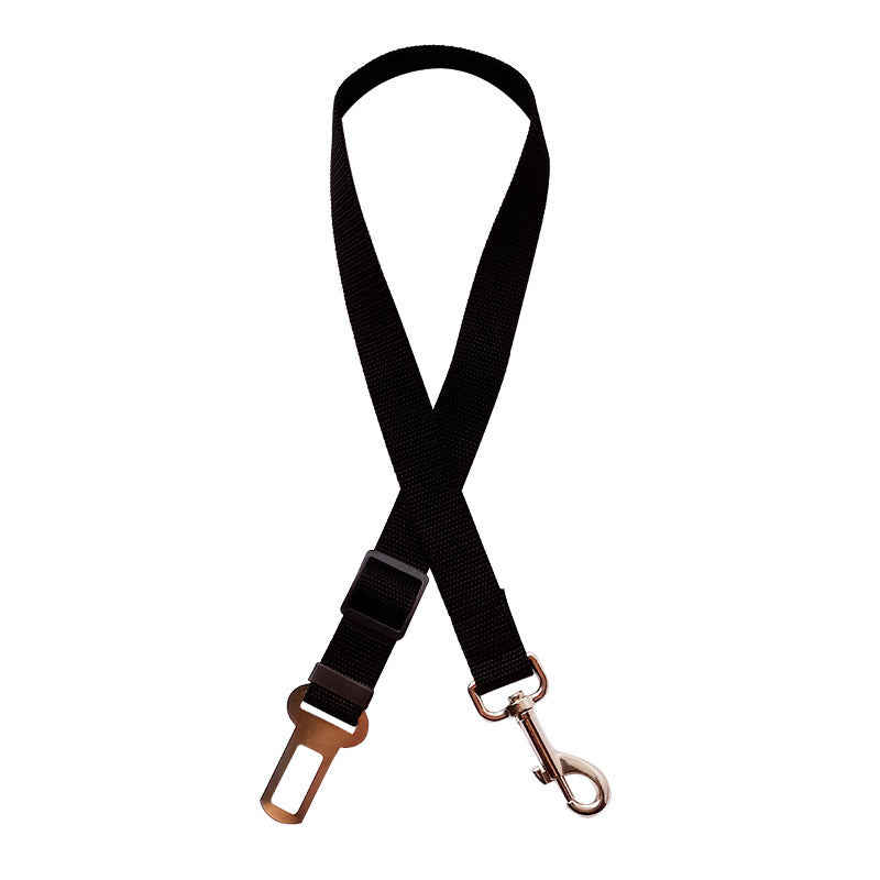 Cinturón de seguridad ajustable para perros y gatos, arnés de coche para mascotas, correa de seguridad, clip de palanca, arnés de tracción para perros, collares, accesorios para perros, productos para mascotas.