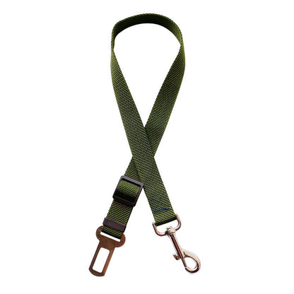 Cinturón de seguridad ajustable para perros y gatos, arnés de coche para mascotas, correa de seguridad, clip de palanca, arnés de tracción para perros, collares, accesorios para perros, productos para mascotas.