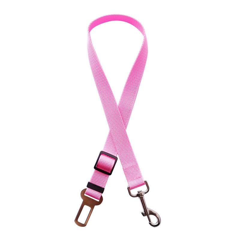 Cinturón de seguridad ajustable para perros y gatos, arnés de coche para mascotas, correa de seguridad, clip de palanca, arnés de tracción para perros, collares, accesorios para perros, productos para mascotas.