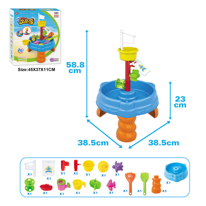 Pirate Ship Indoor Play Sand Table Summer Play Water