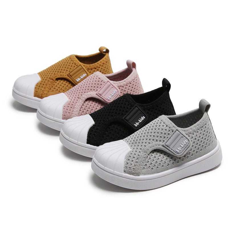Zapatillas informales para niñas y niños, zapatos de primavera para bebés y niños pequeños, cómodas, antideslizantes, de suela blanda, zapatillas para niños.