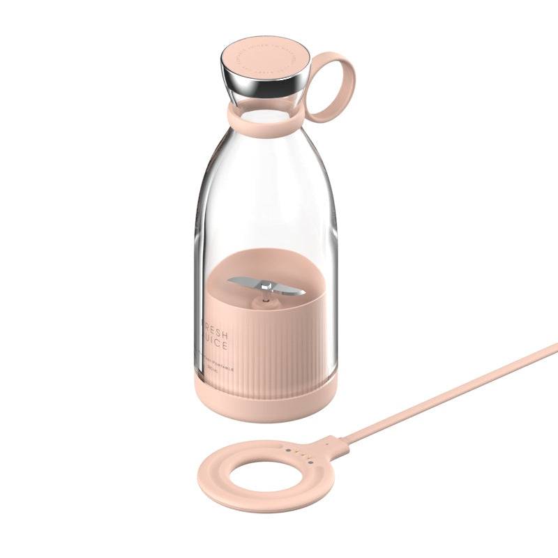 Licuadora eléctrica de 350 ml, batidora, licuadora, máquina recargable por USB, batidora portátil doméstica, vaso mezclador, kit de herramientas de cocina