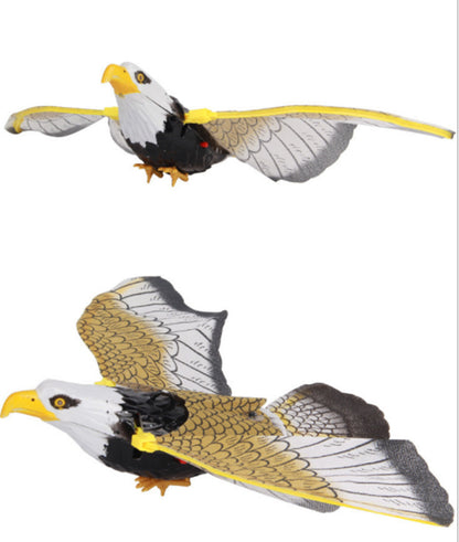 Simulación de Pájaros Juguetes Interactivos para Gatos Mascotas Colgantes Águila Voladora Juguetes para Gatos y Perros Accesorios y Suministros para Gatos Animales