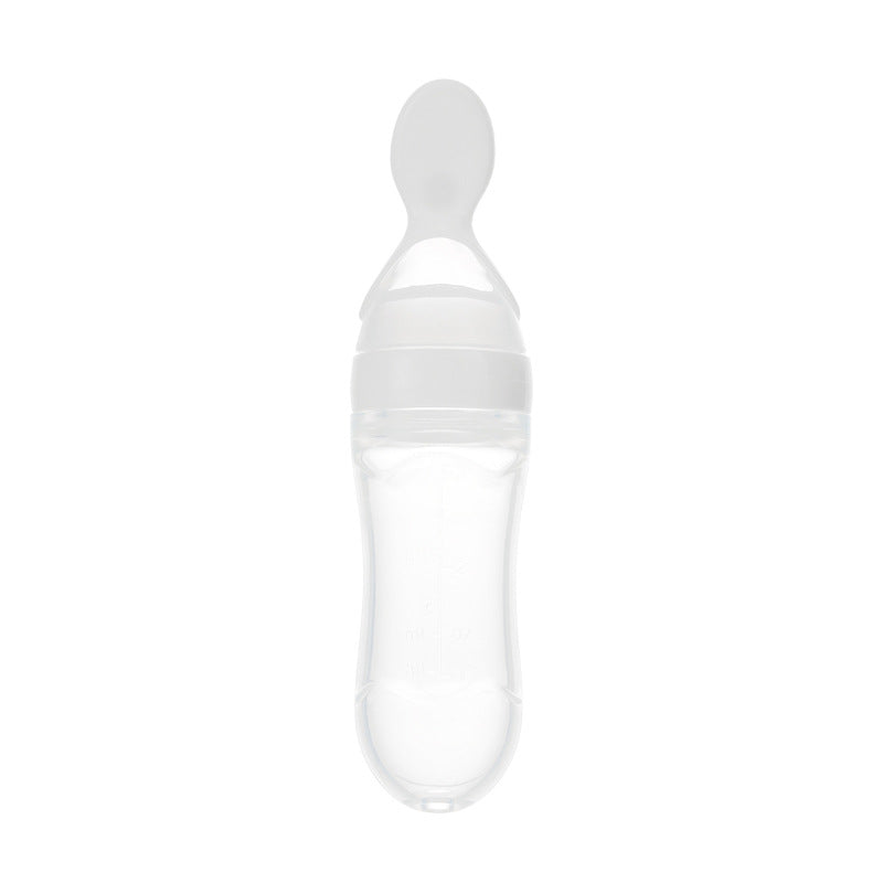 Biberon d'alimentation pour nouveau-né sûr, cuillère d'alimentation en silicone pour tout-petit, biberon de lait, entraîneur d'alimentation pour bébé, complément alimentaire