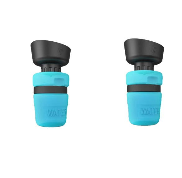 Bouteille d'eau pliable d'extérieur pour animaux de compagnie, distributeur d'eau de voyage pour chien