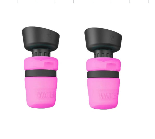 Botella Plegable para Exteriores para Mascotas, Botella de Agua de Viaje para Perros, Dispensador de Agua para Perros