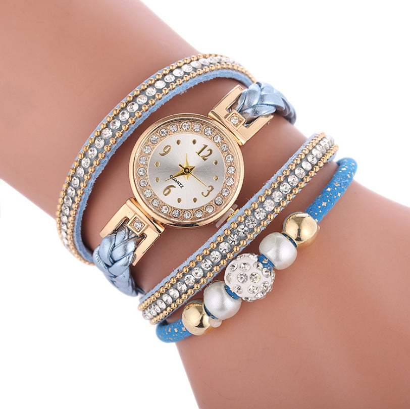Reloj de aleación para mujer con diamantes, reloj de cuarzo simple digital para mujer