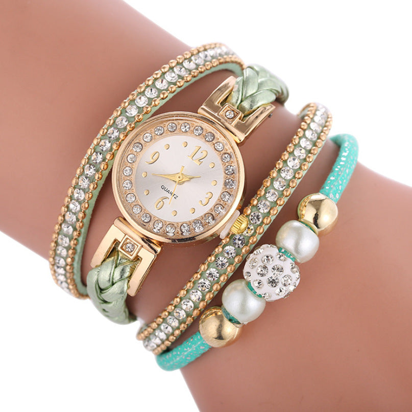 Reloj de aleación para mujer con diamantes, reloj de cuarzo simple digital para mujer