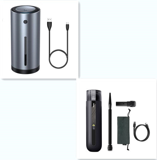 Aspirador de coche inalámbrico 5000Pa, aspirador de mano mini para coche, hogar, limpieza de escritorio, aspirador portátil