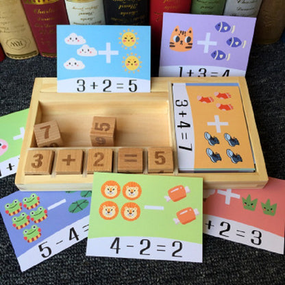 Jouets de construction arithmétique pour enfants