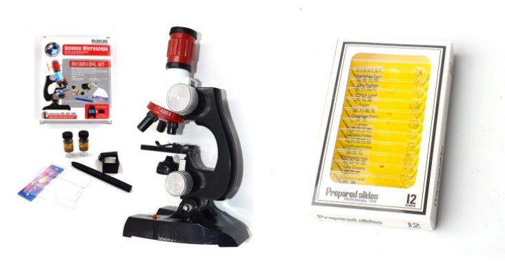 Microscope d'éducation et de sciences biologiques pour enfants