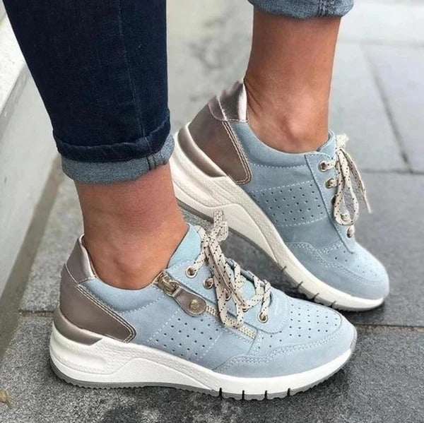 Zapatillas de plataforma quemadas
