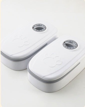 Comedero automático para mascotas, dispensador inteligente de comida para gatos y perros, temporizador, tazón de acero inoxidable, alimentación automática para perros y gatos, suministros para mascotas