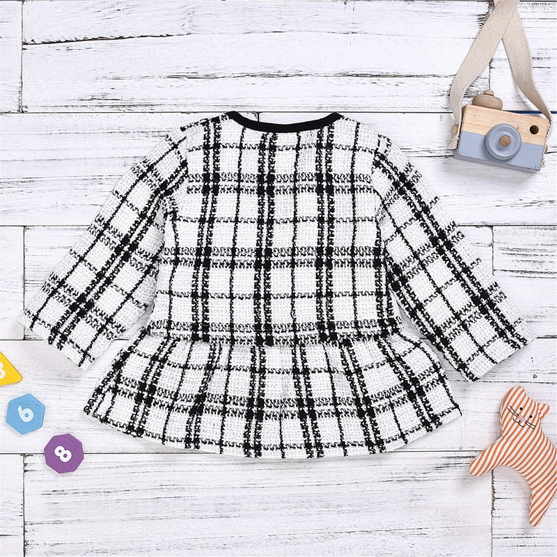 Robes à manches longues Deux pièces pour enfants Bébé petite combinaison de vent d'encens