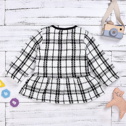 Robes à manches longues Deux pièces pour enfants Bébé petite combinaison de vent d'encens