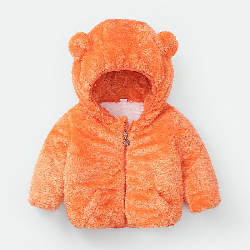 nouvelle veste d'hiver rembourrée en coton pour bébé
