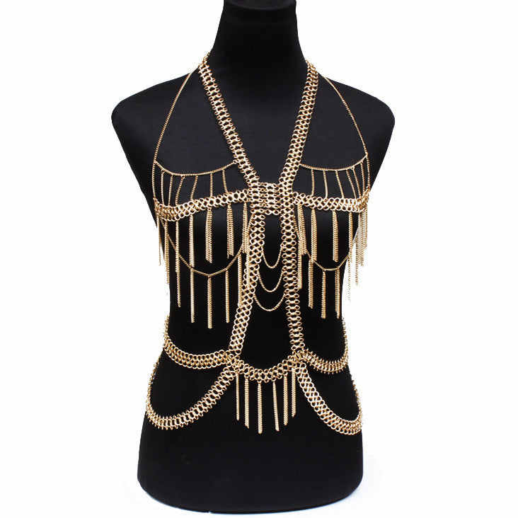 Collier de corps pendentif mot Bijoux tendance pour femmes