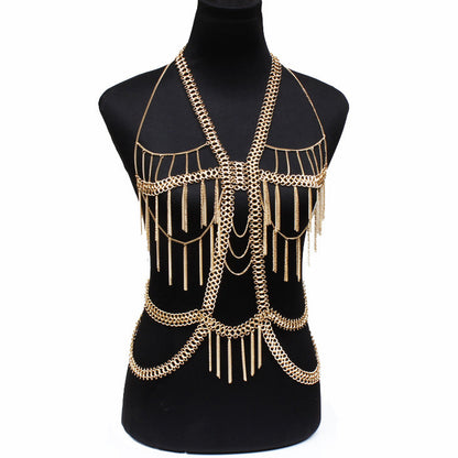 Collier de corps pendentif mot Bijoux tendance pour femmes