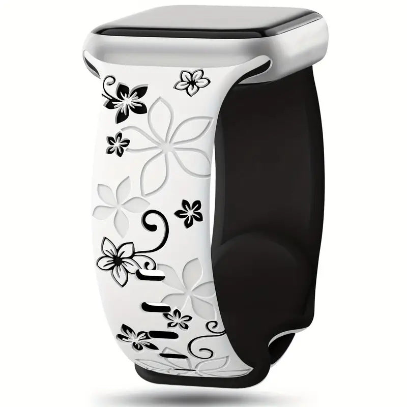 Bracelet en silicone bicolore Bauhinia