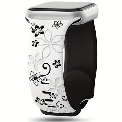 Bracelet en silicone bicolore Bauhinia