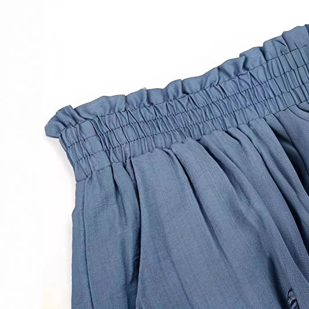 Short en dentelle décontracté uni polyvalent pour femme