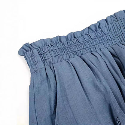 Short en dentelle décontracté uni polyvalent pour femme