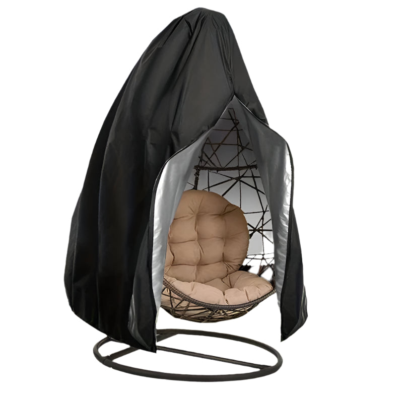 Heavy-Duty Hanging Egg Chair Cover with Zipper Closure-0