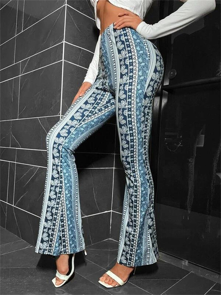 Pantalon large décontracté ample