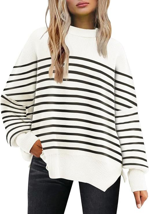 Chandail en tricot épais pour femme