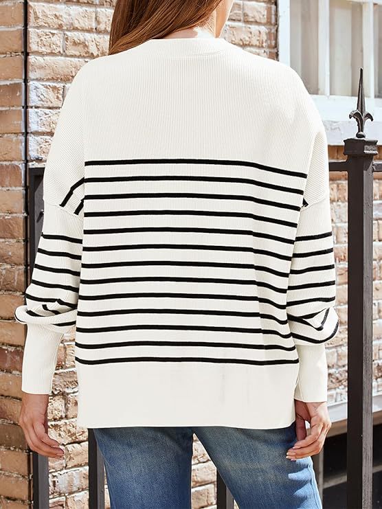 Chandail en tricot épais pour femme