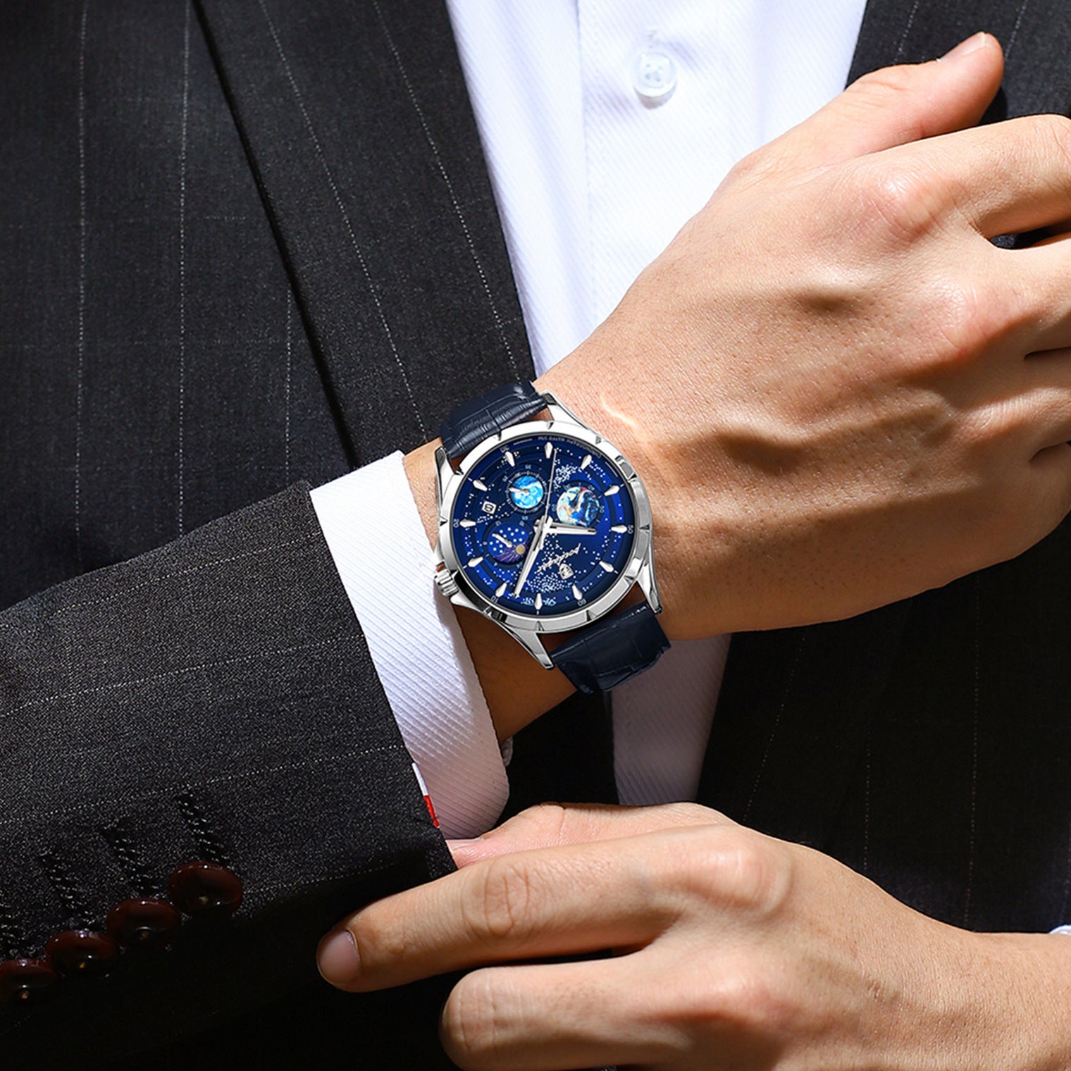 Luminous Multifunctional Men's Watch Waterproof