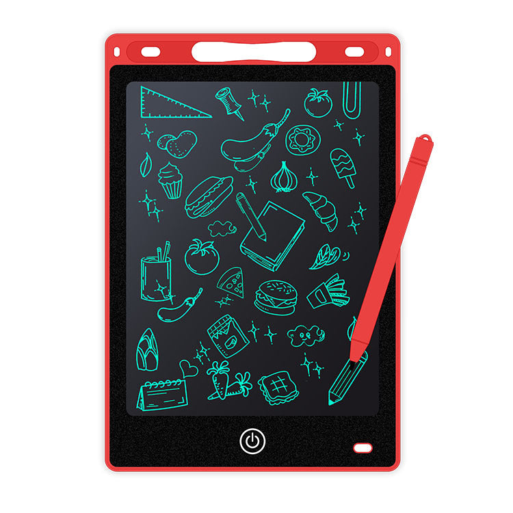 Tablette d'écriture et de dessin LCD couleur pour enfants 12 pouces
