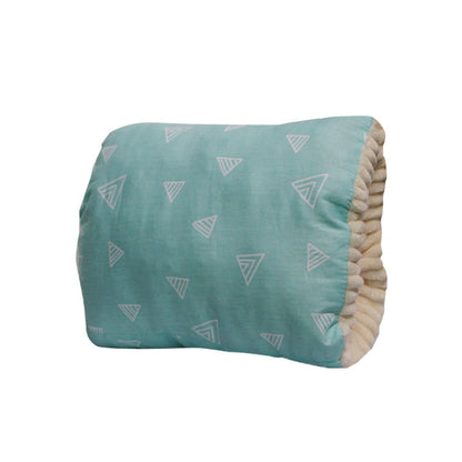 Almohada de brazo ajustable de algodón para lactancia de bebé, almohada de lactancia lavable para bebés, cojín de brazo para lactancia