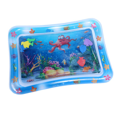 Tapis de jeu aquatique gonflable pour bébé Tortue de mer