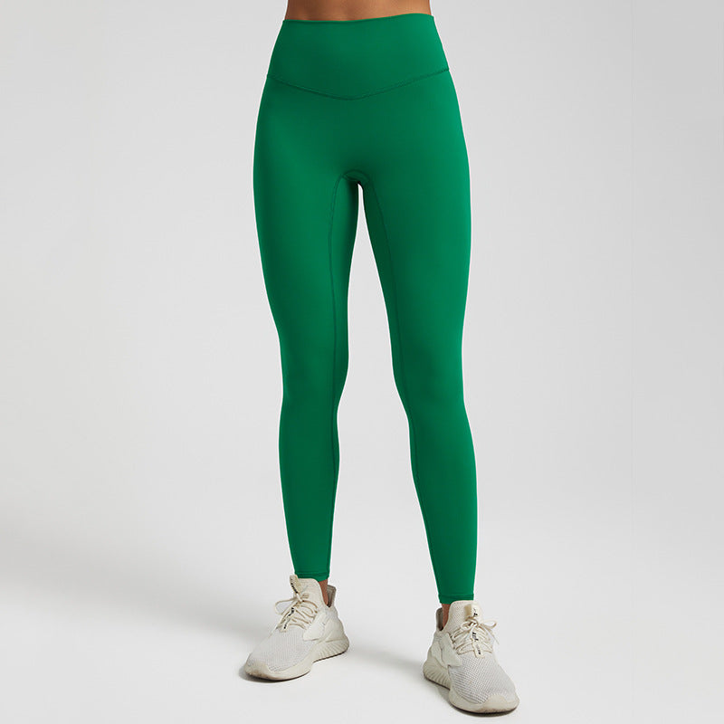 Nouveau Yoga Pantalon de Fitness Course Taille Haute Remonte-Fesses Européen et Américain