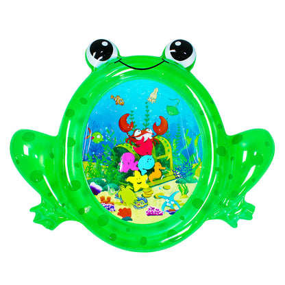 Tapis de jeu aquatique gonflable pour bébé Tortue de mer