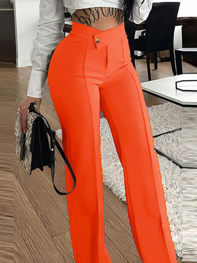 Pantalones de campana ajustados