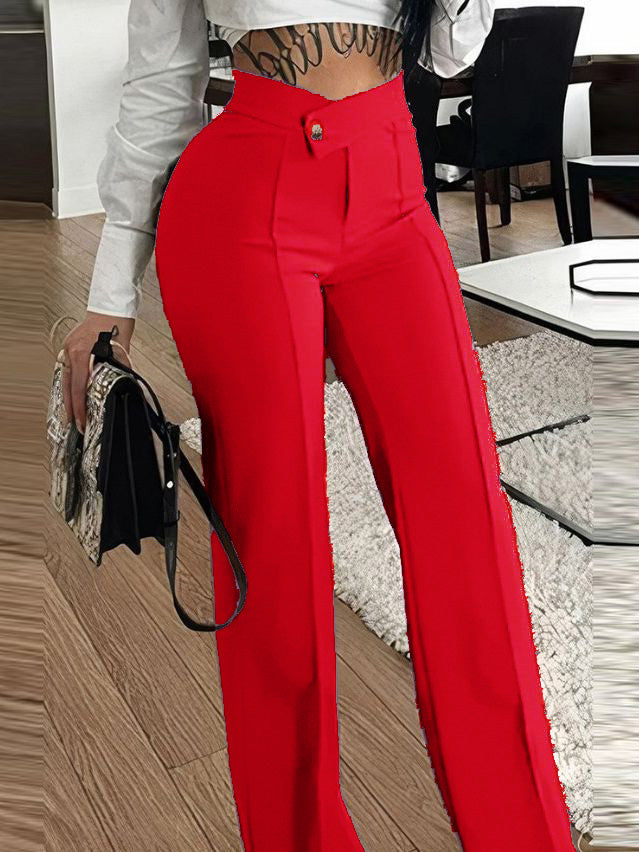 Pantalones de campana ajustados