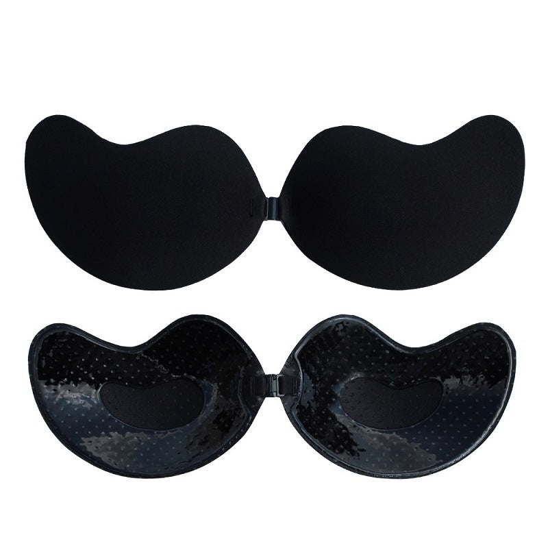 Sujetador Push Up Invisible Sujetador Sin Espalda Sin Tirantes Bralette Sin Costuras con Cierre Delantero Ropa Interior