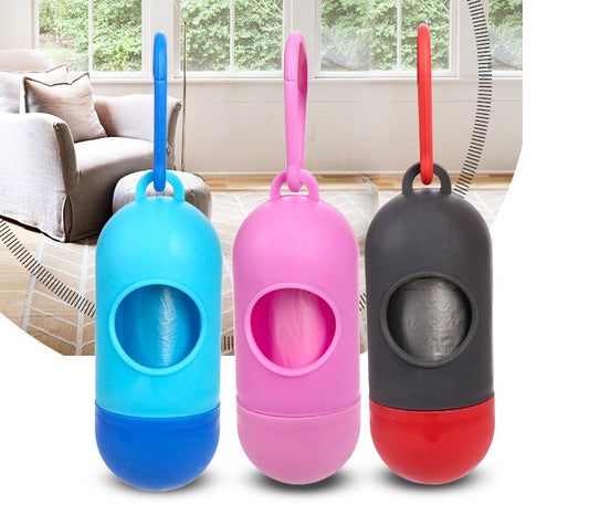 Bolsas de basura para mascotas, bolsas para excrementos de perro para la limpieza de residuos.