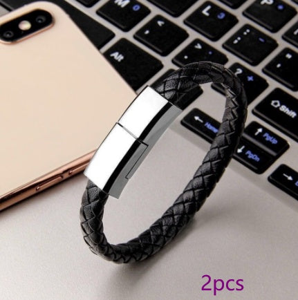 Nuevo cargador de pulsera Cable de carga USB Cable de carga de datos para iPhone 14 13 Max Cable USB C para teléfono Micro Cable
