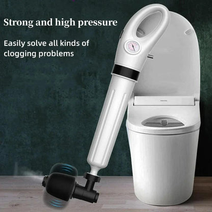 Toilet Dredge Sewer Household Artifact WC Pipeline Blockage Tool Suction High Pressure Pneumatic Pipe Dredger Unblocker by eprolo