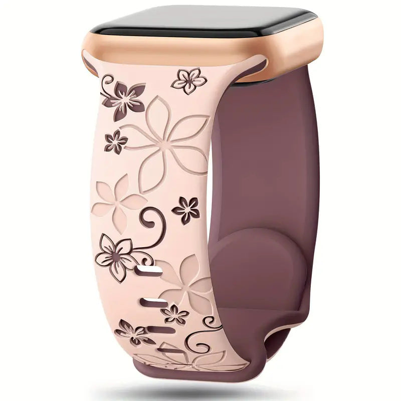 Bracelet en silicone bicolore Bauhinia