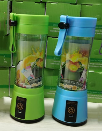 Licuadora portátil con USB recargable, mini batidora de jugo de fruta para cocina, exprimidor eléctrico simple portátil para el hogar